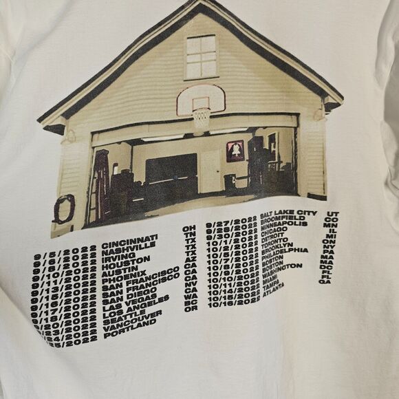 Jack Harlow Garage Come Home the Kids Miss You Tour Long Sleeve Tee Size Large - Picture 5 of 9